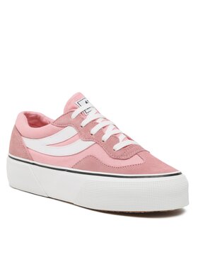 Superga Superga Tenisky 3041 Revolley Colorblock Platform S1151MW Růžová