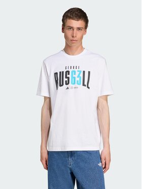 adidas adidas T-Shirt 152989 Biały Regular Fit