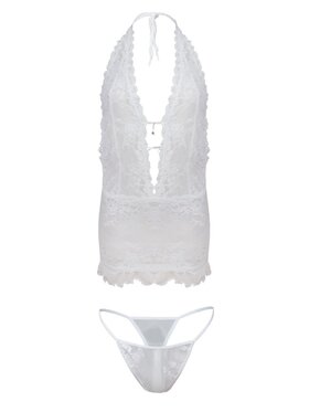 DKaren Lingerie DKaren Lingerie Komplet bielizny komplet Biały