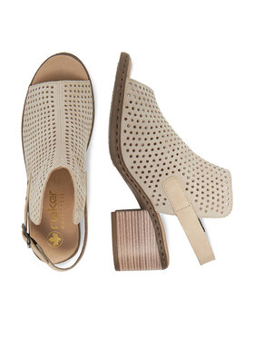 Rieker Rieker Sandalen V0590-60 Beige