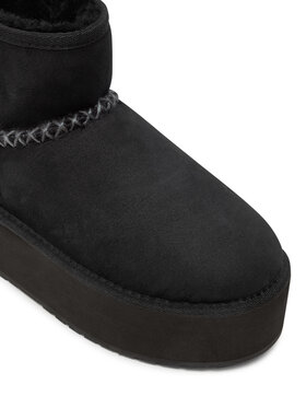 EMU Australia Čizme Za Snijeg Stinger Knit Flatform W13143 Crna