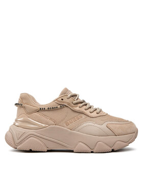 Guess Guess Sportcipő Micola FL7MIC LEA12 Bézs