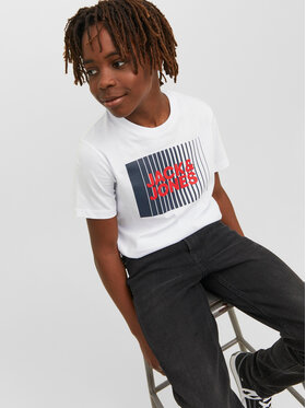 Jack&Jones Junior T-shirt 12237411 Bijela Regular Fit