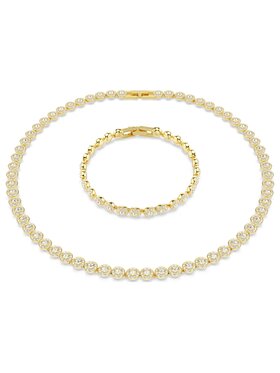 Swarovski Swarovski Naszyjnik zestaw Una Angelic 5720506 Złoty