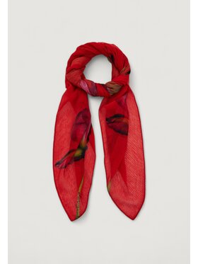 Desigual Desigual Szalik FOU_ BIG FIORE RECTANGLE Pomarańczowy