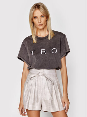IRO IRO T-shirt Iroyou A0700 Gris Relaxed Fit