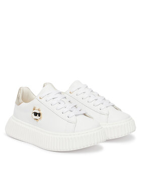 KARL LAGERFELD KARL LAGERFELD Снікерcи Z31167 M Білий