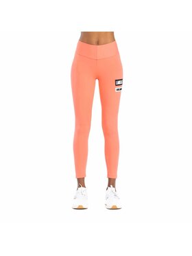 LaBellaMafia LaBellaMafia Legginsy LABELLAMAFIA LEGGING GO ON CORAL Różowy Regular Fit
