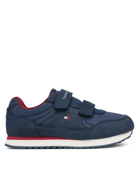 Tommy Hilfiger Tommy Hilfiger Sneakersy Low Cut Velcro Sneaker T1X9-35253-1960 S Tmavomodrá