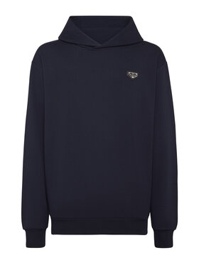 PHILIPP PLEIN PHILIPP PLEIN Mikina 9441 Modrá Regular Fit