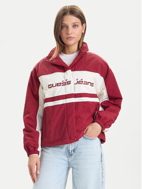 Guess Jeans Guess Jeans Übergangsjacke W5BL11 WGYL2 Rot Regular Fit