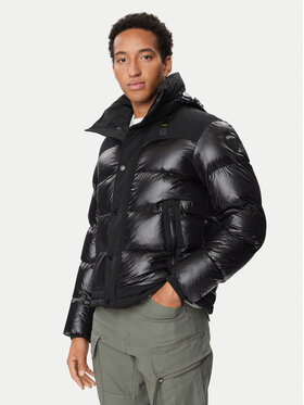 Blauer Blauer Prehodna jakna Perkins 26WBLUC02170 Črna Regular Fit