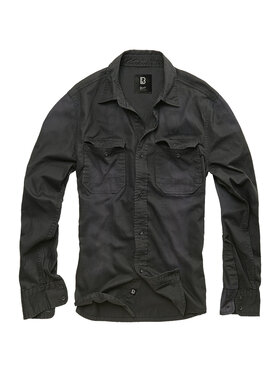 Brandit Brandit Koszula jeansowa 4018.2.XXL Czarny Regular Fit