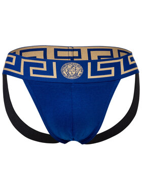 Versace Versace Slipy Jock Strap 26530 Niebieski