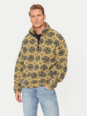 Jack&Jones Jack&Jones Majica dugih rukava Geo Teddy 12274453 Smeđa Relaxed Fit