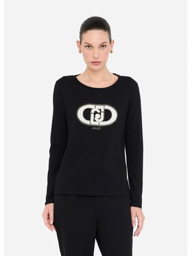 Liu Jo Liu Jo T-Shirt TF5299JS923N9785 Czarny Regular Fit