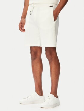 BOSS BOSS Sportiniai šortai Structure Shorts 50540581 Kreminė Regular Fit