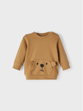 NAME IT NAME IT Felpa 13212774 Marrone Regular Fit