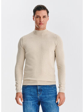 Pako Lorente Pako Lorente Sweter P25WF-2X-002 Beżowy Classic Fit