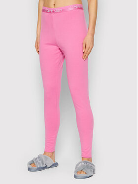 Calvin Klein Underwear Calvin Klein Underwear Legginsy 000QS6758E Różowy Slim Fit