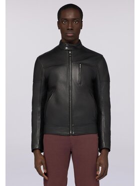 Trussardi Trussardi Giacca di pelle R301M000004N033 Nero Regular Fit