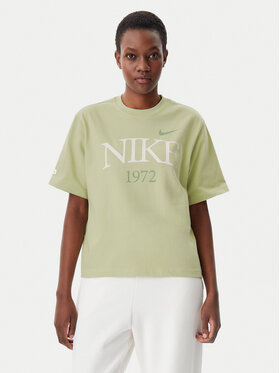 Nike Nike Tričko FQ6600 Zelená Loose Fit