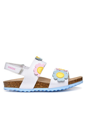 Geox Geox Sandali J Adriel J558MD 000BC C1Z0B S Bianco