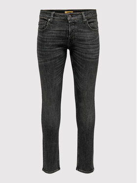 Only & Sons Jeans Hlače Loom 22023145 Črna Slim Fit