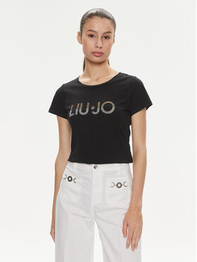 Liu Jo Liu Jo T-shirt VA4216 JS923 Crna Regular Fit