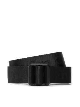 Calvin Klein Calvin Klein Cintura da uomo Slider Webbing 35mm Nero