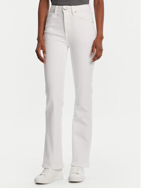 Lee Lee Jeansy Breese 112363795 Biały Skinny Fit