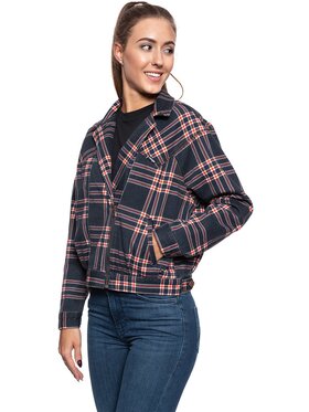 Wrangler Wrangler Kurtka damska 80'S JACKET Niebieski Regular Fit