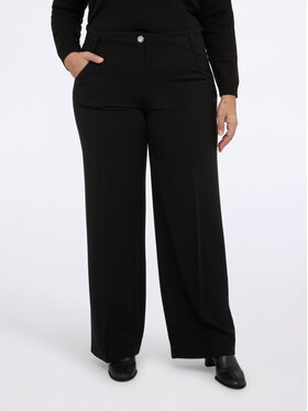 Fiorella Rubino Fiorella Rubino Pantaloni di tessuto P006T005166N033 Nero Regular Fit