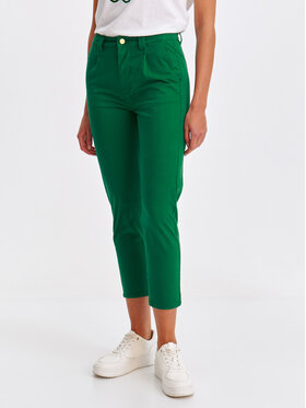 Top Secret Top Secret Spodnie materiałowe SSP4407CZ Zielony Chino Fit