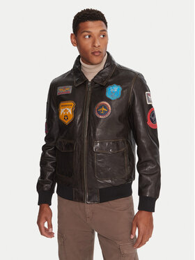 Μπουφάν δερμάτινο Milestone φωτογραφία