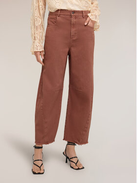 Motivi Motivi Pantaloni di tessuto P05NQ004857N022 Marrone Boy Fit