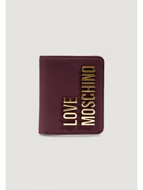 LOVE MOSCHINO LOVE MOSCHINO Mały Portfel Damski JC5612PP1NKD0552 Bordowy