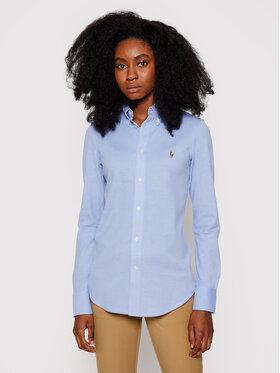 Polo Ralph Lauren Polo Ralph Lauren Πουκάμισο 211664427001 Μπλε Slim Fit