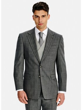 Pako Lorente Pako Lorente Marynarka P26SP-3G-025 Szary Slim Fit