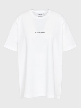 Calvin Klein Jeans Plus Calvin Klein Jeans Plus T-Shirt K20K205471 Biały Regular Fit