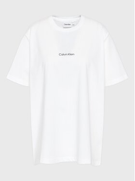 Calvin Klein Jeans Plus Calvin Klein Jeans Plus Тишърт K20K205471 Бял Regular Fit