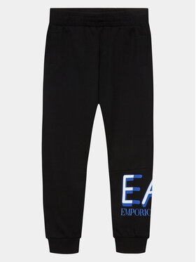 EA7 Emporio Armani EA7 Emporio Armani Spodnie dresowe 6RBP58 BJ05Z 1200 Czarny Regular Fit