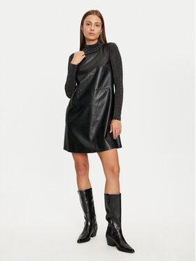 Φόρεμα από απομίμηση δέρματος Vila φωτογραφία