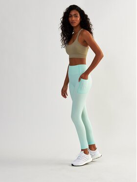 BeShaped BeShaped Legíny z Kieszeniami Lift Me Up Zelená Shaping Fit