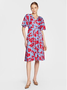 Weekend Max Mara Weekend Max Mara Každodenné šaty Dizzy 23562106 Modrá Regular Fit