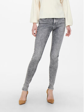 ONLY ONLY Джинси 15245366 Сірий Skinny Fit