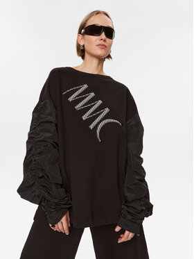 MMC Studio MMC Studio Felpa 4 Nero Relaxed Fit