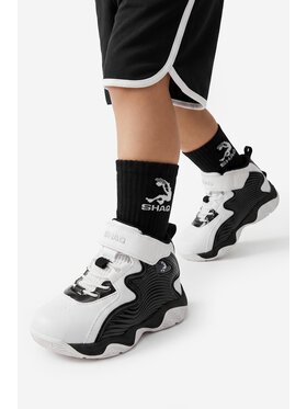 SHAQ SHAQ Μπασκετικά Παπούτσια SHAQ-EO-DEVASTATOR 3.0 AQ95078T-BW Λευκό