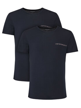Emporio Armani Underwear Emporio Armani Underwear Komplet 2 t-shirtów EM000391 AF10779 MB143 Granatowy Regular Fit