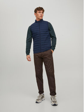 Jack&Jones Prsluk Recycle 12211132 Tamnoplava Regular Fit